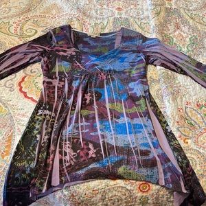 Multicolor tunic